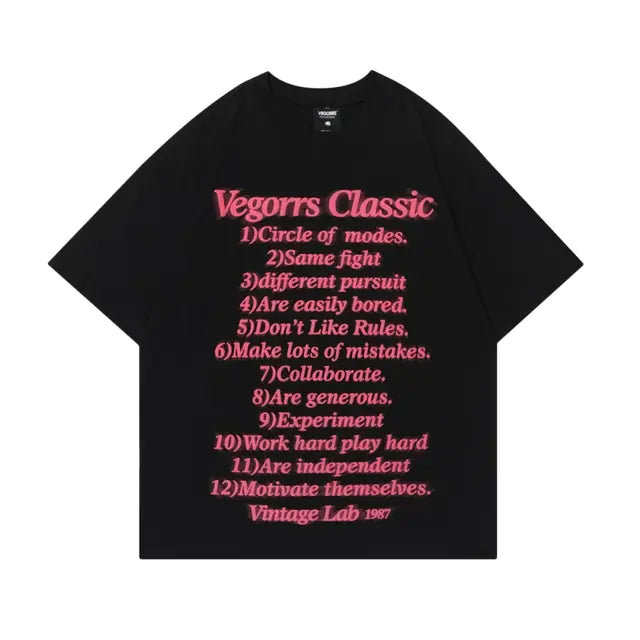 Unisex Lemon Yellow Graphic Letter T-Shirt, Vintage Y2K