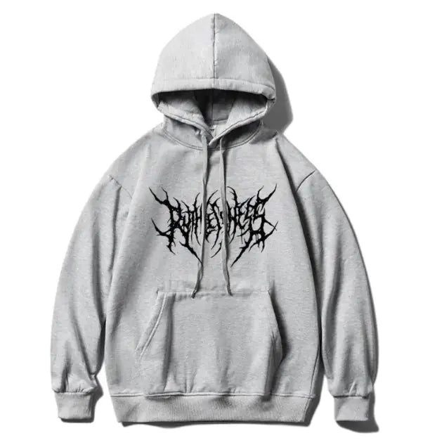Black Metal Hoodie
