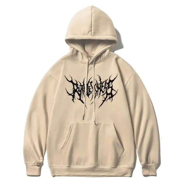 Black Metal Hoodie